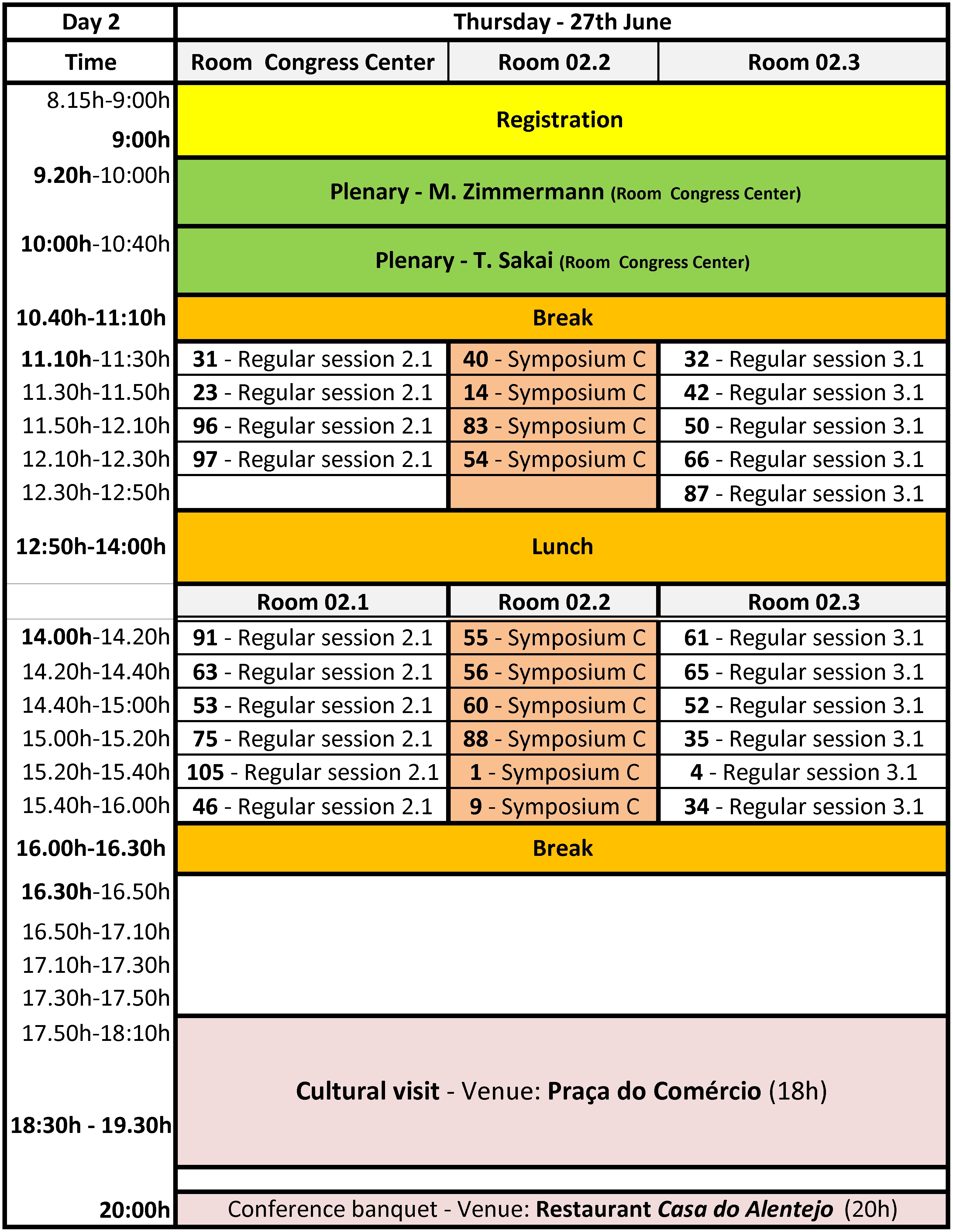 VHCF9 Conference Program